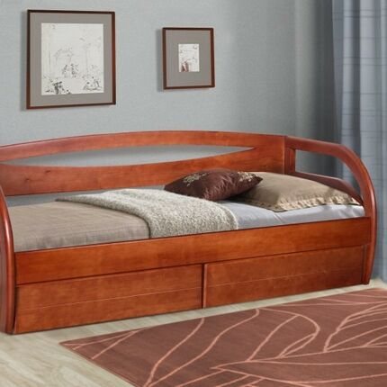 Кровать деревянная Бавария Микс Мебель
