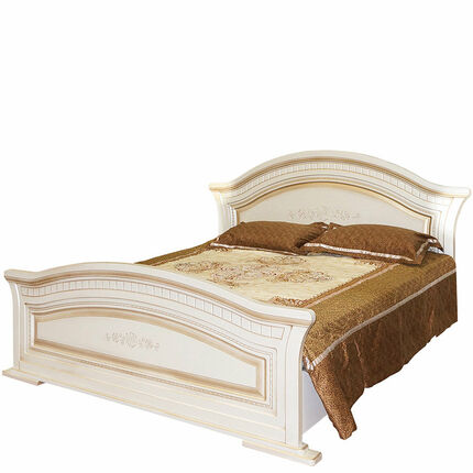 Кровать 1,6м Николь (б/ламели, б/матраса)