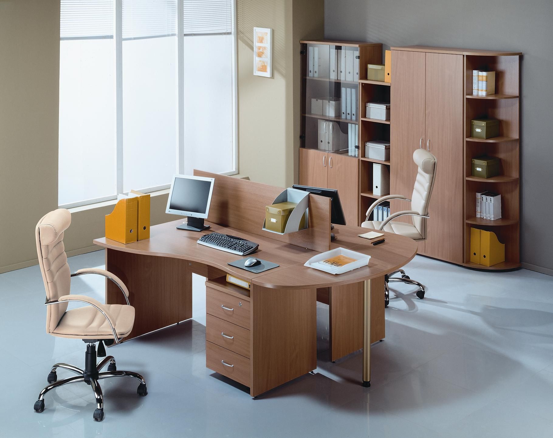 Отдел секретариата. Мебель для персонала Этюд. Офисная мебель "кш62". Стол офисный. Столы для маленького офиса.
