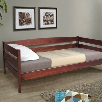 Кровать деревянная Лева 90 Микс Мебель