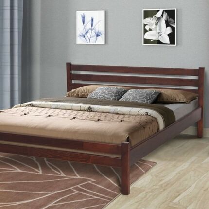 Ліжко дерев'яне Еко 160 Мікс Меблі