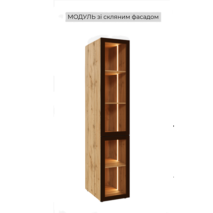 Модуль с подсветкой 0,4 х 2,2 Спейс СМ