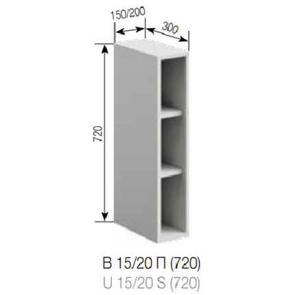 В 15 Полки (720) Ариель СМ