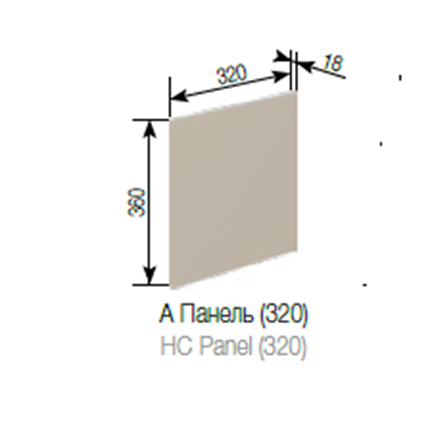 А Панель (320) Софи СМ