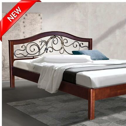 Ліжко дерев'яне Ілона Мікс Меблі